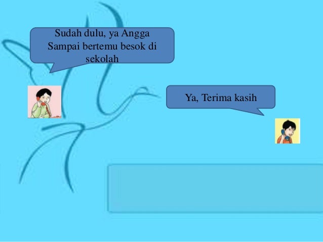 Ppt smp Bertelepon dengan kalimat yang efektif dan bahasa 