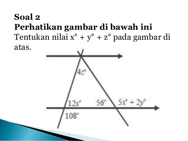 19++ Contoh soal hots materi garis dan sudut smp kelas 7 info