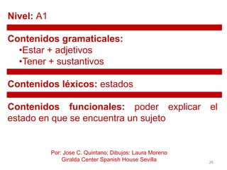 PPT sobre estados (Estar y Tener)