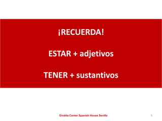 PPT sobre estados (Estar y Tener)