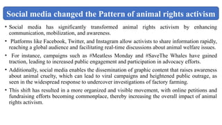 PPT on Role of social media in creating awareness for welfare of Stray ...