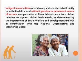 Expanded Senior Citizen Act