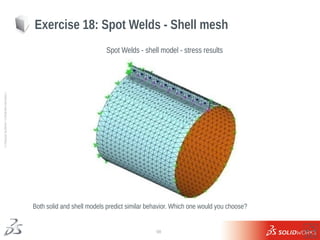 Solidworks Shell Exercise PPT SolidWorks Simulation Training.PDF