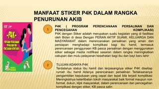 PPT SOSIALISASI P4K di Puskesmas kab.pptx