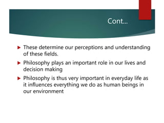 Does Everything ppt philosophy | PPTX