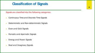 signals and systems basics and types with examples | PDF