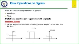 Simple Signal Variables signals and systems basics and types with examples | PDF