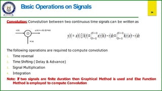 Signal Multiplication Example signals and systems basics and types with examples | PDF