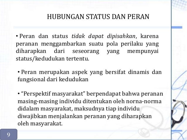 Jelaskan Perbedaan Status Dan Status Sosial Menurut
