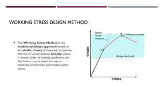 Stress Pattern Design steel structure and types of design methods | PPTX