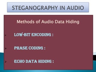 PPT steganography | PPTX