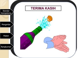 TERIMA KASIH
  Standar
Kompetensi




Pengantar




  Materi




Rangkuman
 