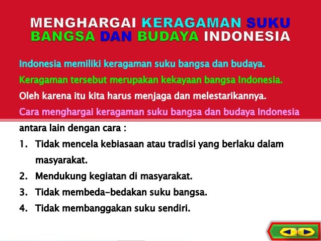 Contoh Soal Tentang Keragaman Suku Bangsa Dan Budaya Di Indonesia
