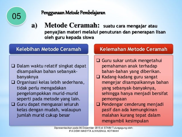 Ppt Strategi Pembelajaran