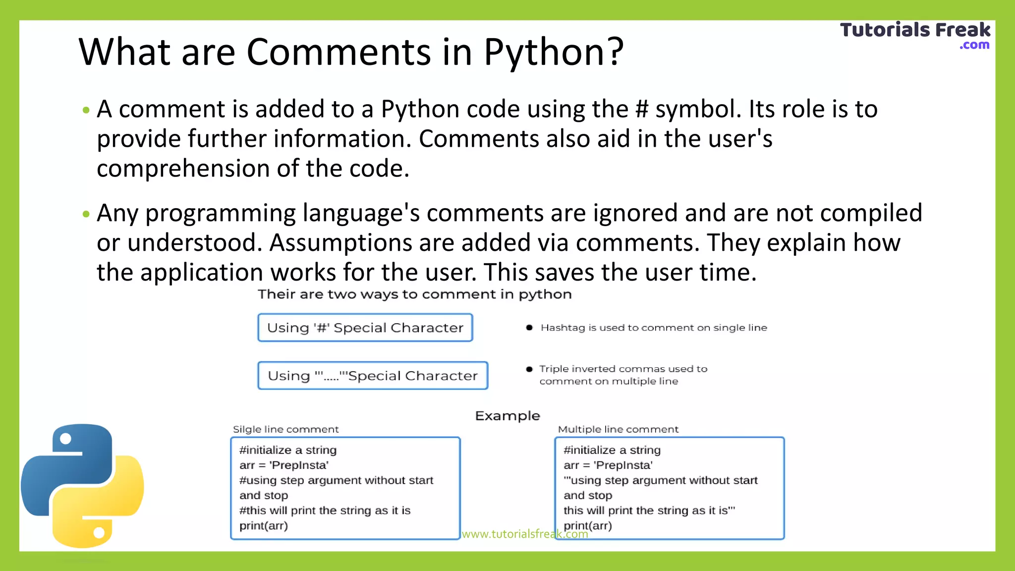 Python Programming for Beginners | PPT