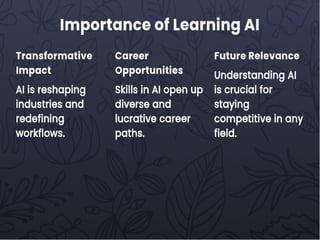 Learn AI Course: A Complete Guide to Mastering Artificial Intelligence ...