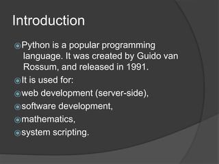 ppt summer training ug.pptx | Operating Systems | Computer Software and ...