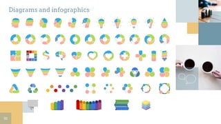 Diagrams and infographics
30
 