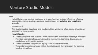 Sustainability of Academic Incubators - from Seed to Scale | PPTX
