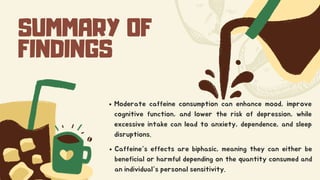 Effects of Caffeine Consumption on Mental health | PDF
