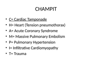 PPT cardiac Tamponade, pada Ny. Y/31thn/ | PPTX