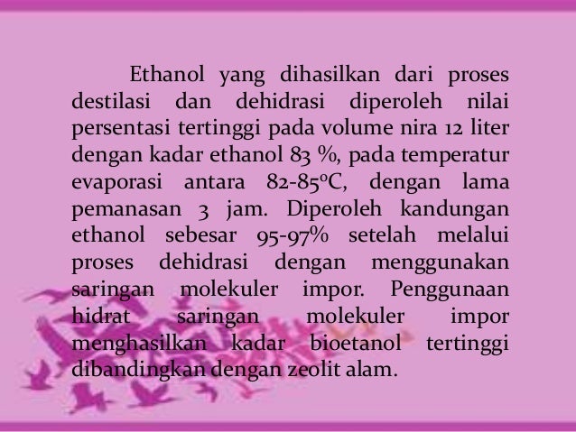 Pemanfaatan Nira Aren sebagai Bahan Bakar Bioetanol