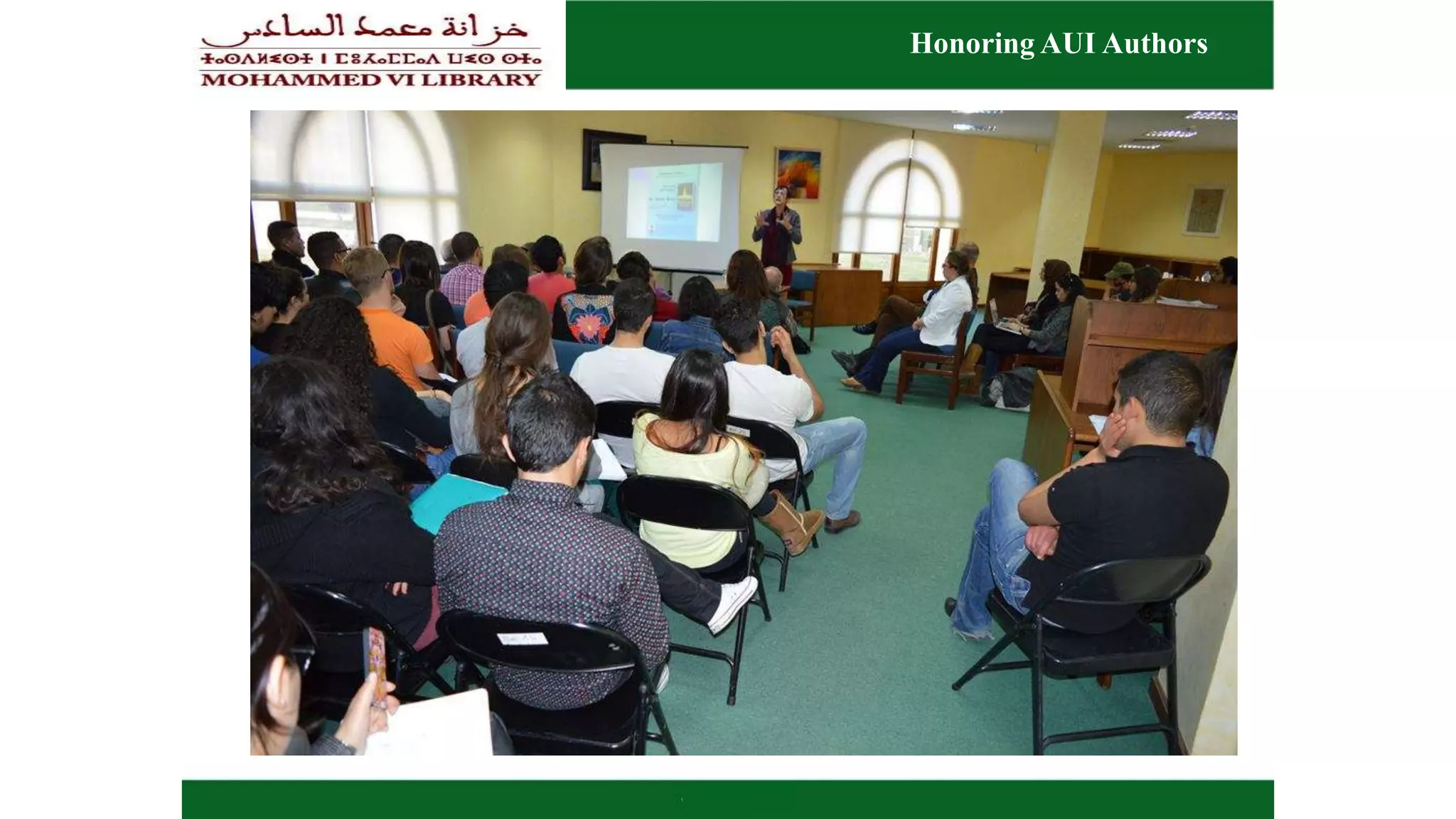 Mohammed VI Library at Al Akhawayn University in Ifrane | PPT
