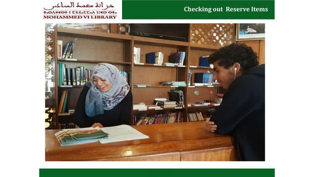 Mohammed VI Library at Al Akhawayn University in Ifrane | PPT