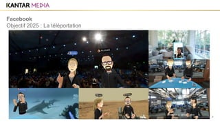 8
Facebook
Objectif 2025 : La téléportation
@MarieDOLLE @Kantar_Media
 