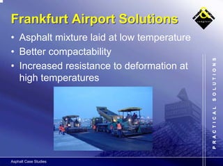 Shell Bitumen Lt Solution Product Technology & HSE Manager Bitumen, Shell Eurobitume Executive ...