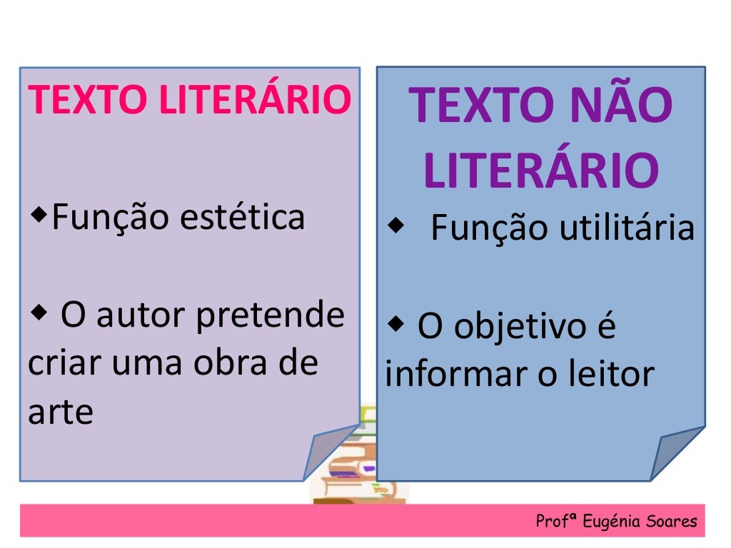 Texto Não Literário: O Que É, Tipos E Diferença De Texto Literário