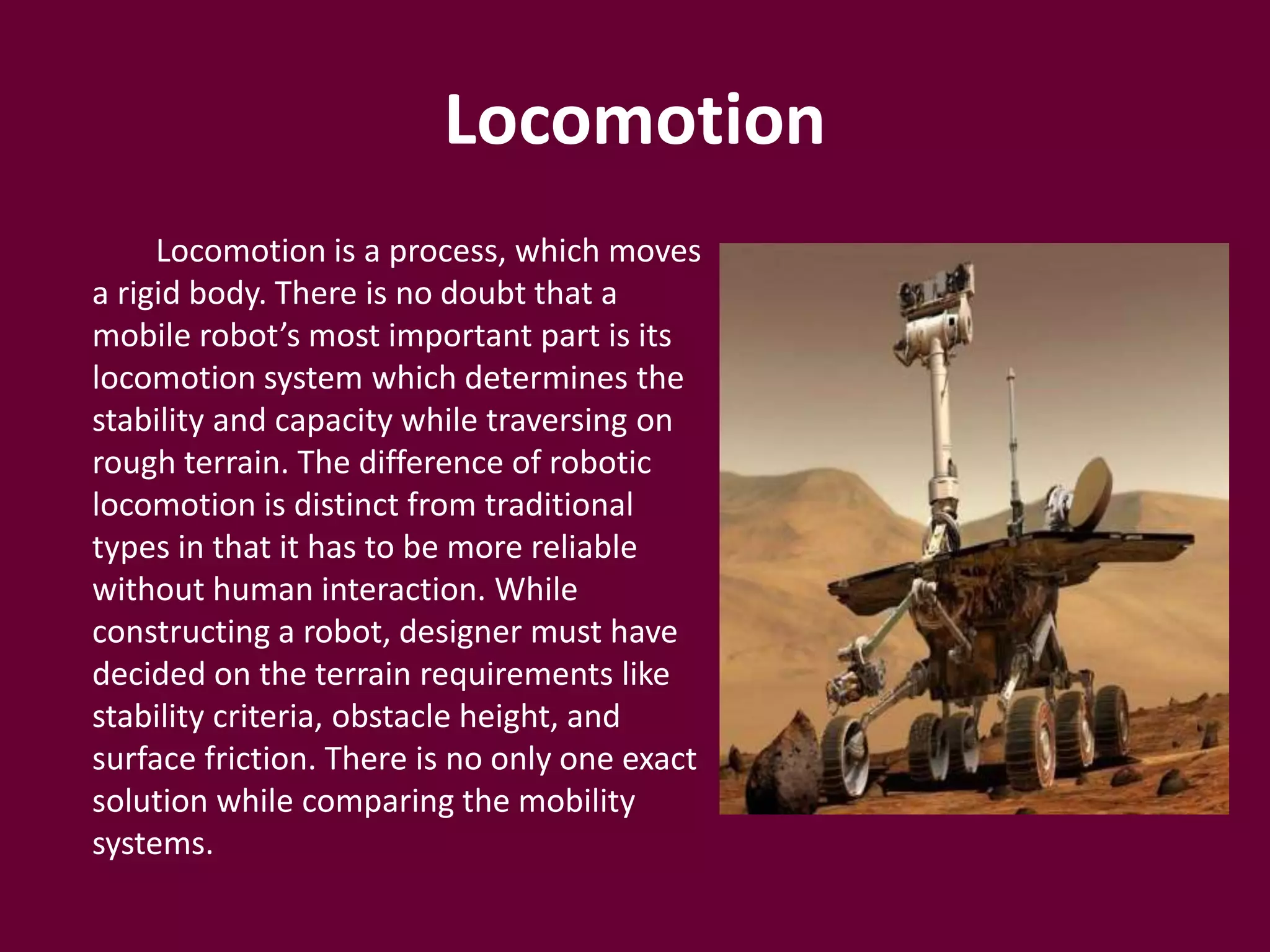 ppt on rocker bogie mechanism | PPT