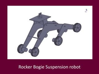 ppt on rocker bogie mechanism | PPT