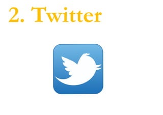 2. Twitter
 