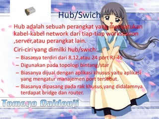 Satelit	yang digunakan VSAT adalah stasiun penerima sinyal dari satelit dengan antena penerima berbentuk piringan dengan diameter kurang dari 3 meter.	Fungsinya VSAT adalah menerima dan mengirim data ke satelit.Handphone	Internet dikembangkan untuk aplikasi wireless(tanpa kabel) dengan memanfaatkan handphone.Protokol yang digunakan disebut WAP.	WAP adalah sebuah teknik messaging service yang memungkinkan sebuah telepon genggam digital yang mempunyai fasilitas WAP .	WAP bekerja dengan kecepatan 9,6 Kbps.	