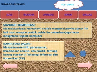 Contoh Power Point Sejarah Perkembangan Komputer