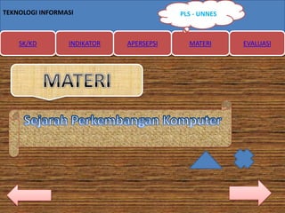 ppt sejarah perkembangan komputer | PPTX