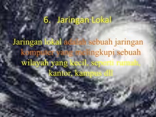 4.   Ethernet Card        Ethernet  Chart adalah sebuah hardware komputer yang memungkinkan komputer untuk berkomunikasi melalui jaringan komputer