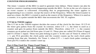 PPT TIMERS AND COUNTERS MICROCONTROLLERS