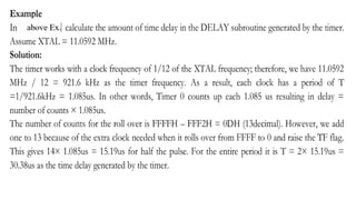 PPT TIMERS AND COUNTERS MICROCONTROLLERS