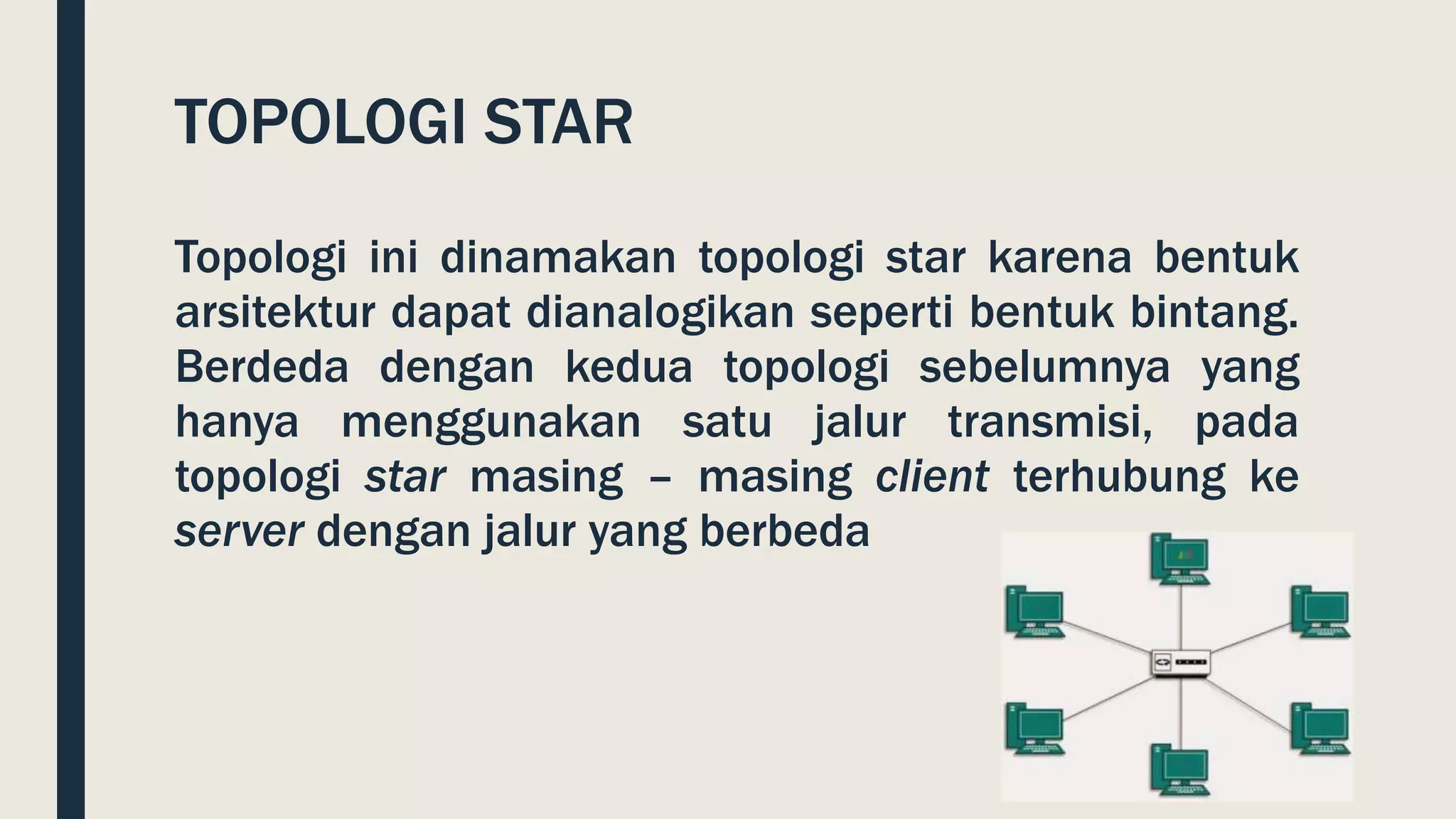Tipe Jaringan dan Topologi Jaringan | PPTX