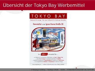 Übersicht der Tokyo Bay Werbemittel




           | LV Werbung & Gestaltung | Staudinger & Reindl | SS2008 | KOMMUNIKATIONSAUFTRITT DES TOKYO BAY
 