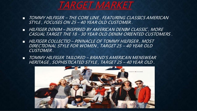 tommy hilfiger target market