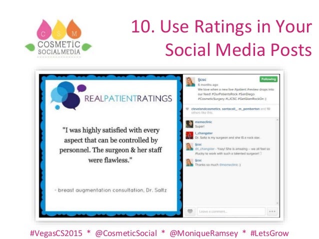 Social media exposure