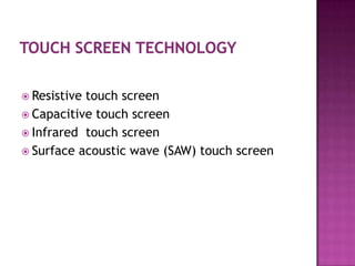 Ppt Touch Screen Sensor12 | PPTX