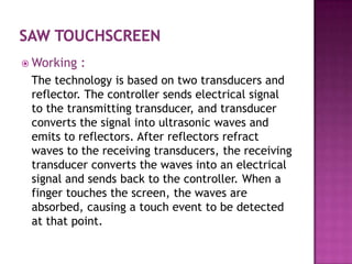 Ppt Touch Screen Sensor12 | PPTX