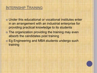 Training & its types | PPTX
