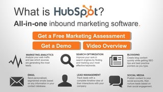 What is ?
All-in-one inbound marketing software.
Get a DemoGet a Demo Video OverviewVideo Overview
Get a Free Marketing AssessmentGet a Free Marketing Assessment
 