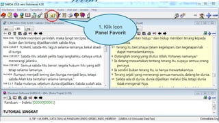 1. Klik Icon
Panel Favorit
 