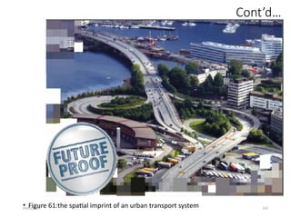 09/01/2024 223
Cont’d…
• Figure 61:the spatial imprint of an urban transport system
 